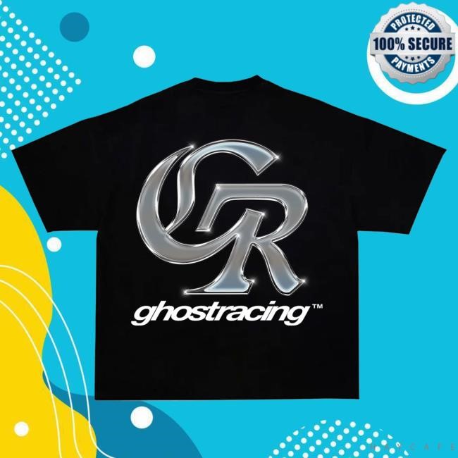 Official Ghost Racing Clothing Gr Chrome Hoody - Black Official Ghost Racing Clothing Gr Chrome Hood - Black