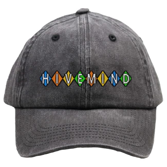 Official Hivemind X Copes Hivemind Embroidered Diamond Logo Hat Official Hivemind X Copes Hivemind Embroidered Diamond Logo Hat