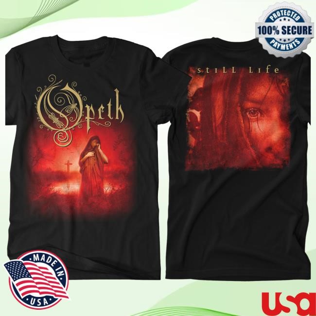 Official Opeth Merch Opeth - 'Still Life' Attractive Shirt Official Opeth Merch Opeth - 'Still Life' Tshirt
