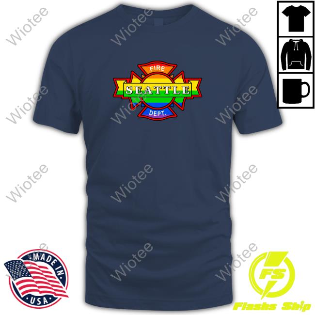 Fire Seattle Dept Pride T-Shirts