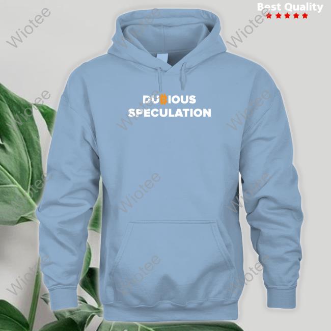 Official Dubious Speculation T Shirt Official Into The Cryptoverse Merch Dubious Speculation Tee Shirt