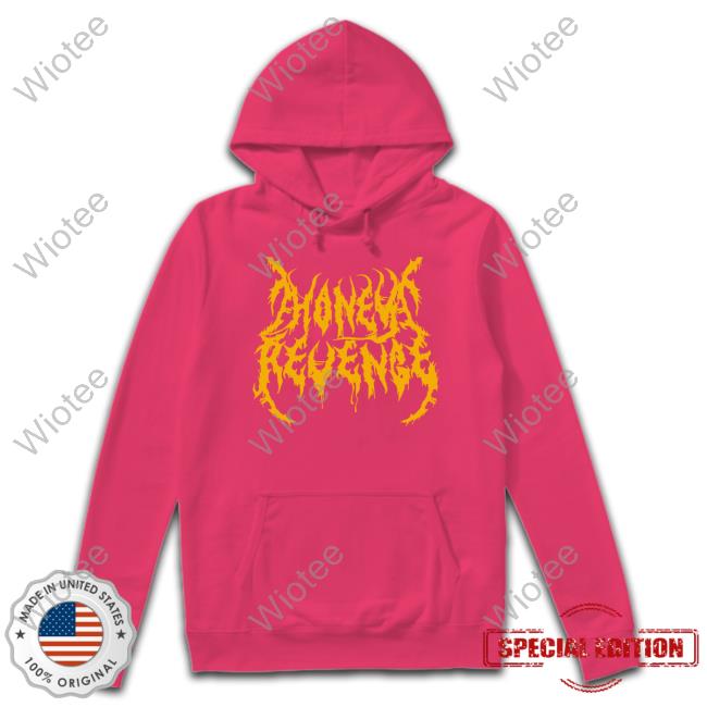 Honey Revenge Death Metal Logo Hoodie Honey Revenge Merch Death Metal Logo Sweatshirt