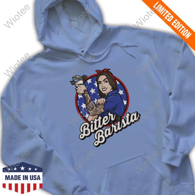 Heather Lynn Bitter Barista Crewneck Sweatshirt Bitter Barista Shirts