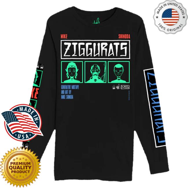 Mike Shinoda Merch Ziggurats Trio Tee