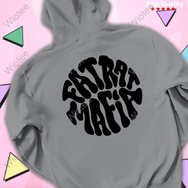 Fat Rat Mafia Logo White Hoodie Fat Rat Mafia Logo White T Shirts