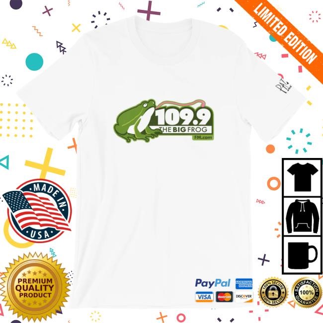 109.9 The Big Frog New T-Shirt 109.9 The Big Frog Tee Shirt