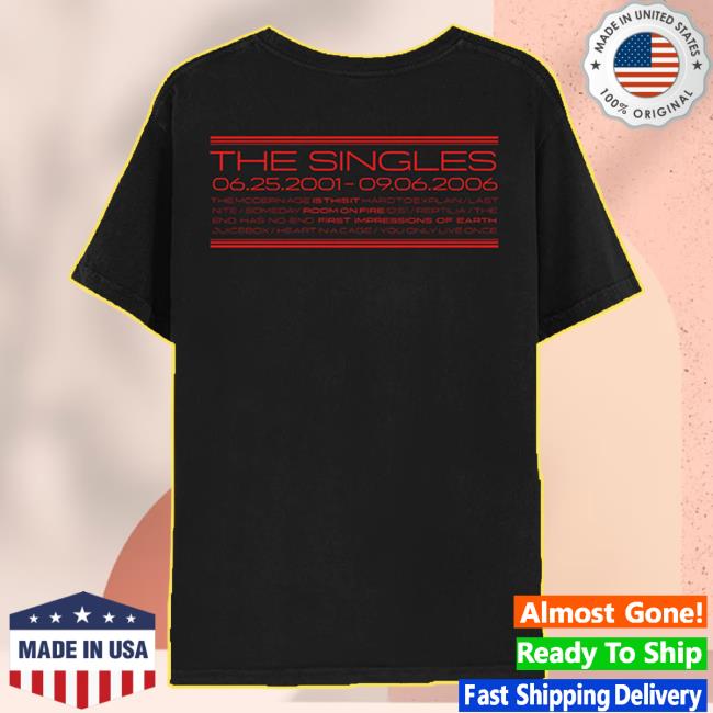 Official The Strokes Merch Store The Singles Volume 01 Attractive Shirt The Strokes Apparel TheStrokes Official The Strokes Merch Store The Singles Volume 01 New Shirt The Strokes Apparel TheStrokes