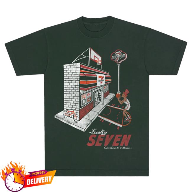 Official Rwe Merch Overtime Tv Store Lucky Seven T-Shirt Overtime Tv Apparel Clothing Shop Ote Merch