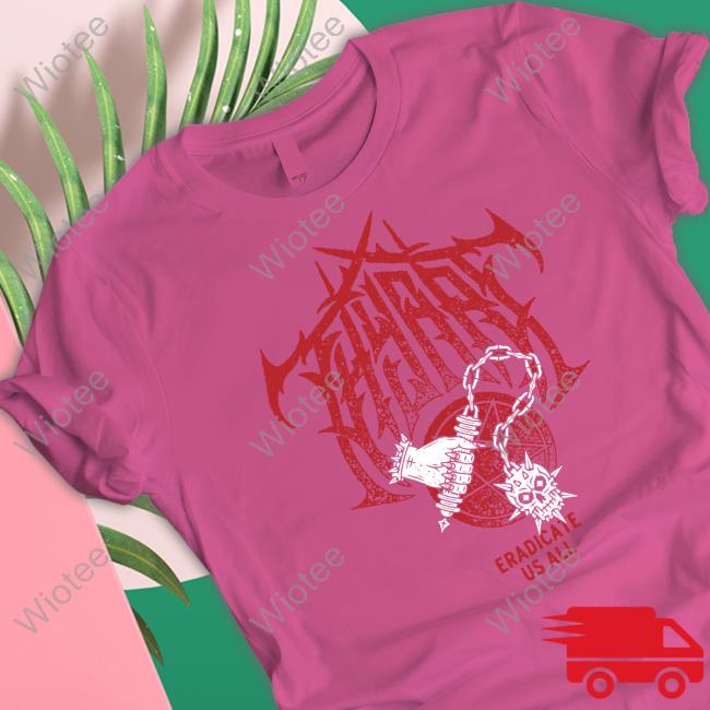 Official Thy Art Is Murder Merch Eradicate Us All Hoodie Eradicate Us All T Shirt