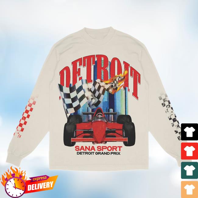 Official Sana Detroit Red Wings Sana Detroit Sana Sport Longsleeve - Creme