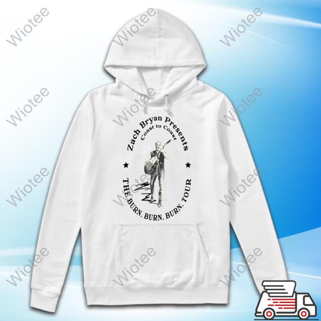 Official Zach Bryan Burn Burn Burn Tour Merch Zach Bryan Shop Coast To Coast T Shirt