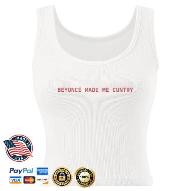 Official Beyonce Merch Store Cuntry Tank Top Shirt Beyoncé Shop