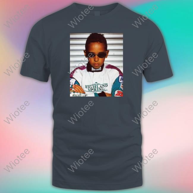 Lewis Hamilton As A Young Kid Long Sleeve Tee Ntwrk Lewis Hamilton As A Young Kid Long Sleeve Tee