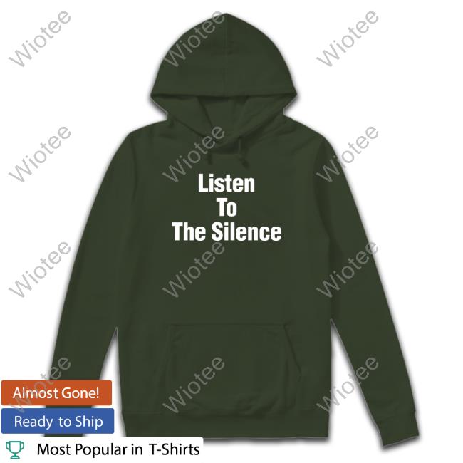 Official Travis Scott Listen To The Silence Tee