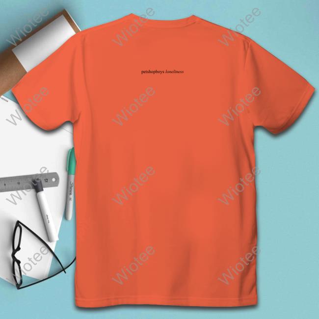 Official Pet Shop Boys Store Nonetheless Album Tee Shirt Official Nonetheless Album Tee