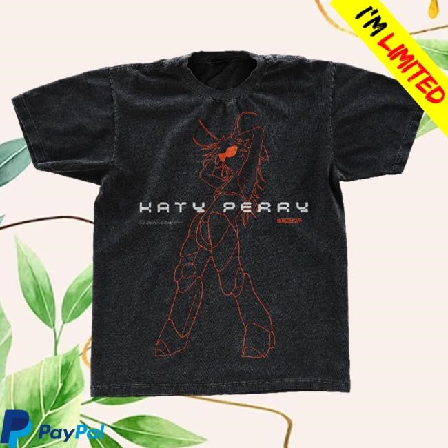 Katty Perry Shop Merch Outline Shirt New