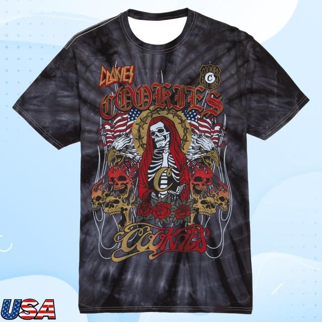 Official Cookies Merch Store Shop Cookies Highway T-Shirt Spider Black Cookiessf