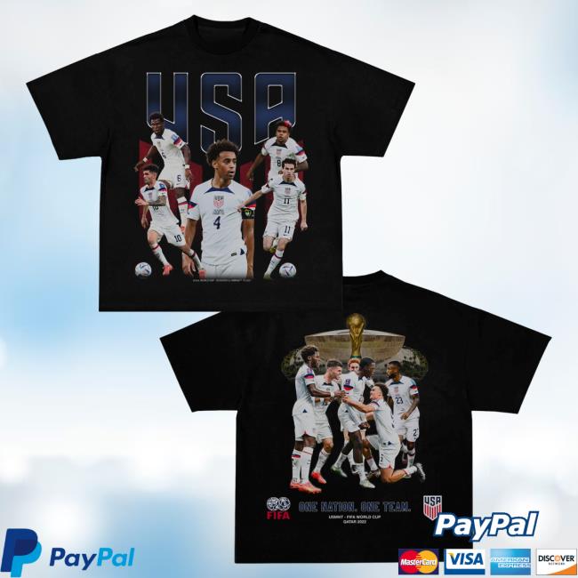 Official Game Changer Usa World Cup Shirts Black GameChanger