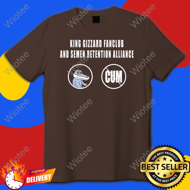 Official Kgatlw King Gizzard Fan Club And Semen Retention Alliance Sweatshirt