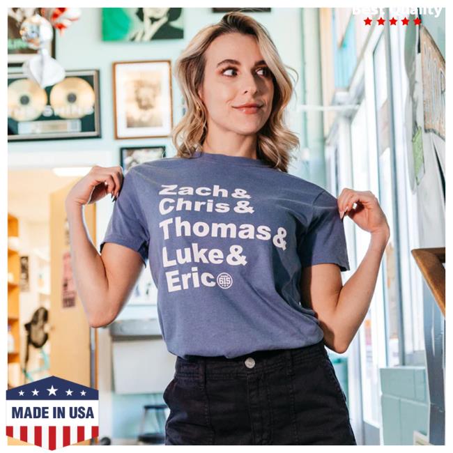 Zach & Chris & Thomas & Luke & Eric Icons Shirt 2023