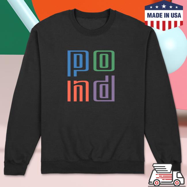 Official Pond Band Pond Dlx / Black Hooded Sweatshirt