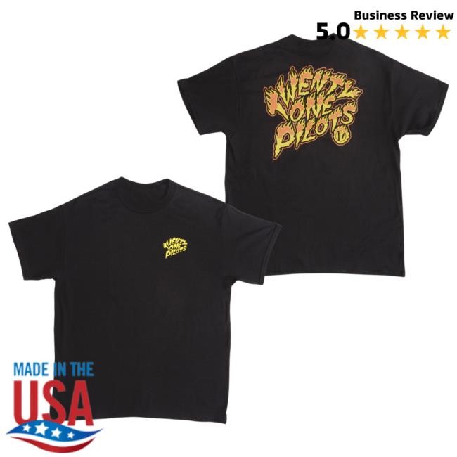 Official 21 Pilots Merch Store Twenty One Pilots Firetype Attractive Shirt 21 Pilots Apparel Clothing Shop