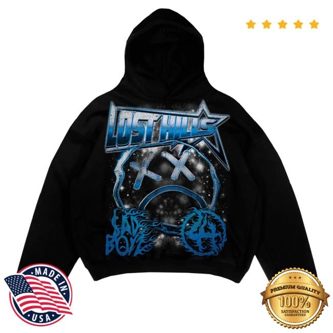 Official Sad Boyz Merch Store LHSBHOODY003 - BLACK Hoody