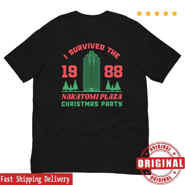 Official 717 Supply Store Shop Nakatomi Party Tshirt Official 717 Supply Store Shop Nakatomi Party Tee