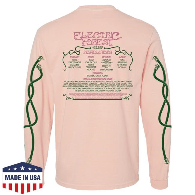 2025 Forest Goods Sampling What Nature has to Offer - Long Sleeve Shirts Electric Forest Festival Official 2025 Forest Goods Sampling What Nature has to Offer - Long Sleeve Shirt Electric Forest Festival Official