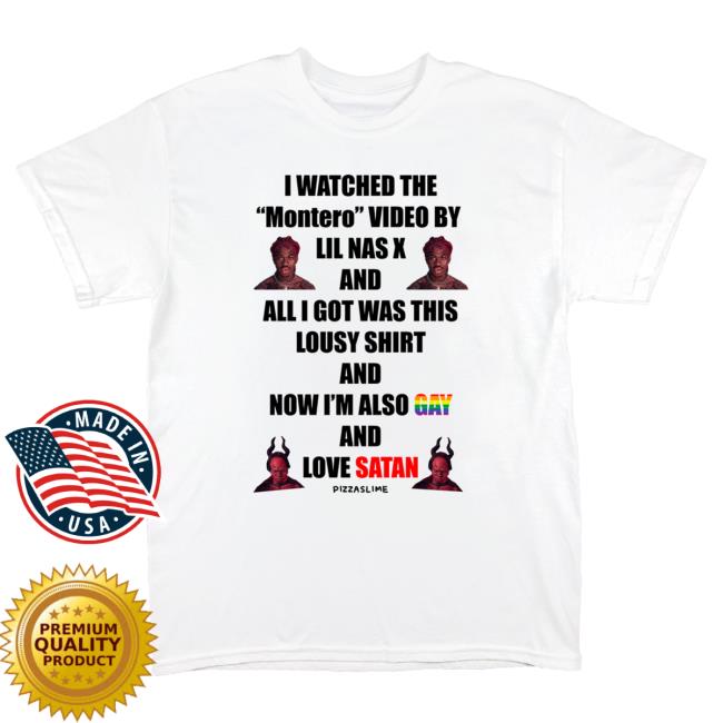 Official Lil Nas X Merch Store Lil Nas X X Pizzaslime The Lousy Montero New Shirt Lil Nas X Apparel Clothing Shop LilNa