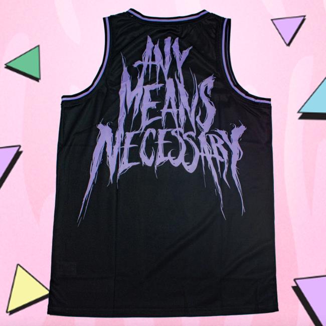 Official Any Means Necessary Clothing Walrus Basketball Jersey Tee Shirt Official Any Means Necessary Clothing Walrus Basketball Jersey Top Shirt