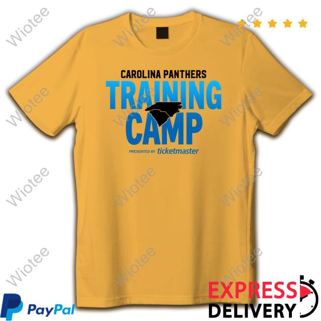 Official Carolina Panthers Training Camp T Shirt