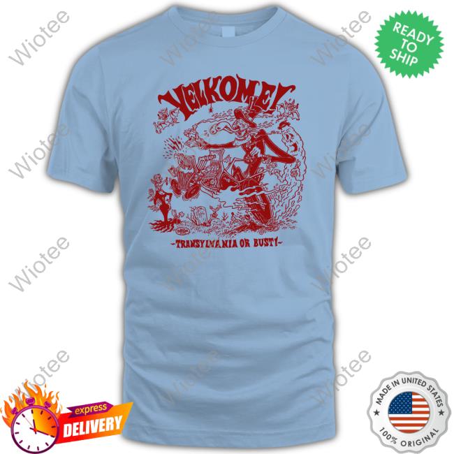 Official Transylvania Or Bust! New Shirt Luiz Berger