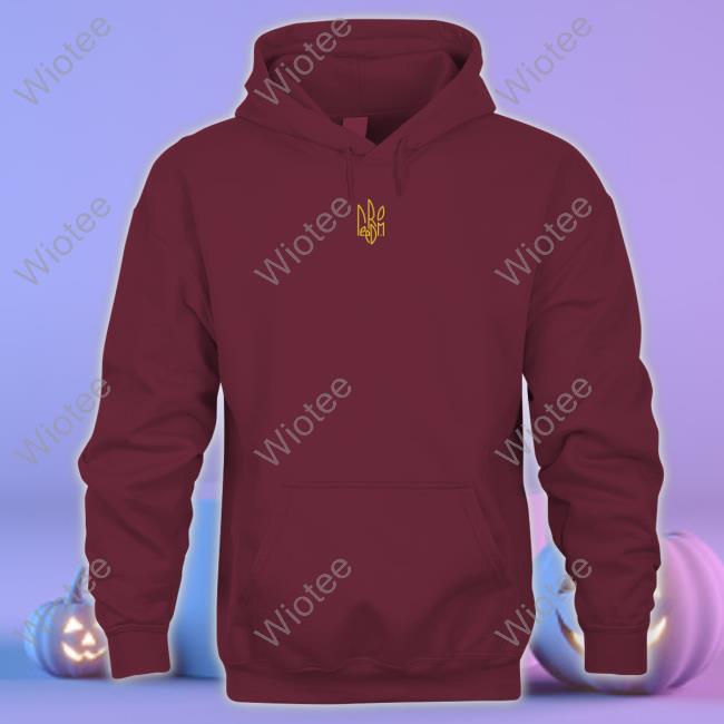 Official Freedom Embroidered Tryzub Hoodie Official Freedom Embroidered Tryzub Hoodie