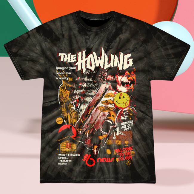 Official Cavity Colors The Howling: Your Worst Fear - T-Shirts (Werewolf Hair)