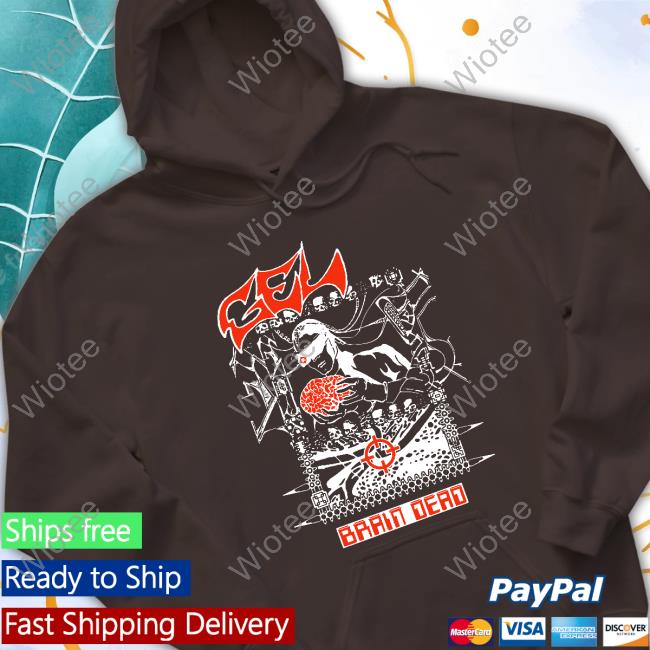 Brain Dead X Gel Sound & Fury Hoodie We Are Brain Dead Gel Sound & Fury T-Shirt