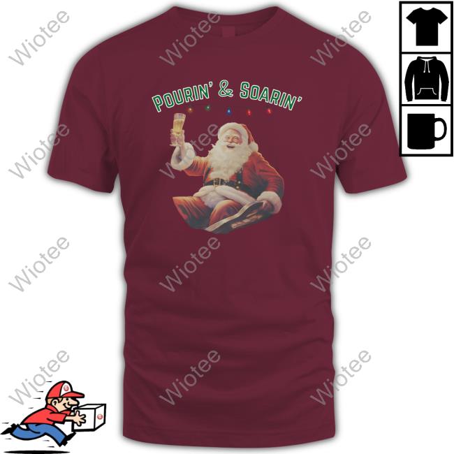 Pourin' and Soarin' Sweater Official Shitheadsteve Merch Merry Christmas Pourin' and Soarin' Tacky Sweater