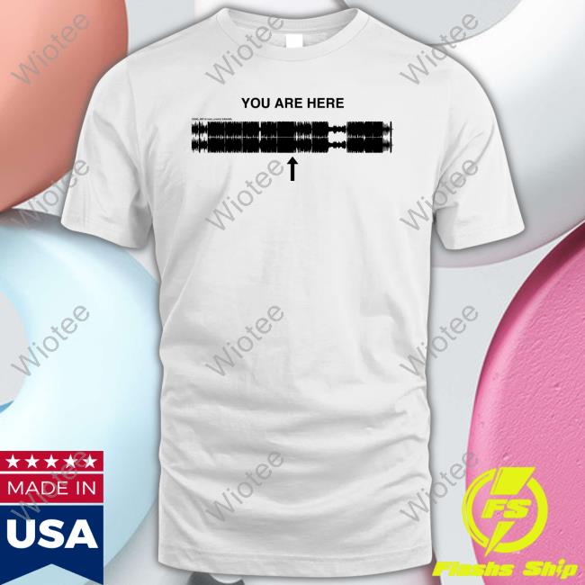 Official Caroline Polachek You Are Here White Tee