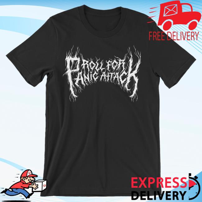 Official Dropout Tv Dropout Merch Store Shop Dimension 20 Fantasy High Roll For Panic Attack T-Shirts Dropouttv