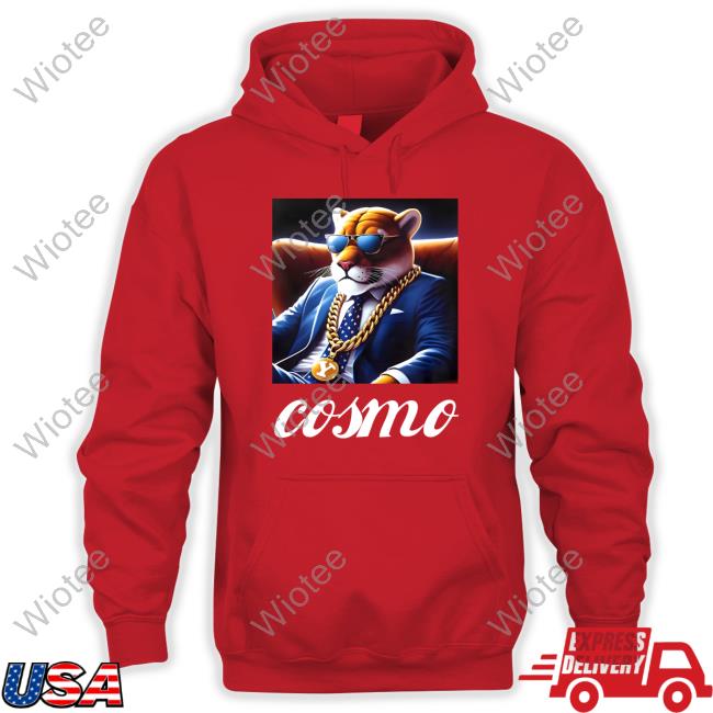 Cosmo The Cougar Sweatshirt Official Jayhawk Lasso Cosmo The Cougar Tee Shirt