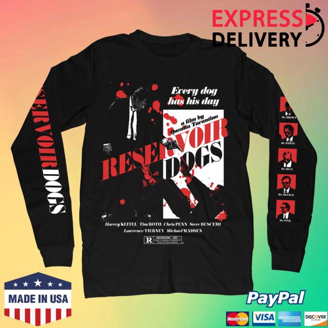 Official Studiohouse Designs Reservoir Dogs Long Sleeve T-Shirt