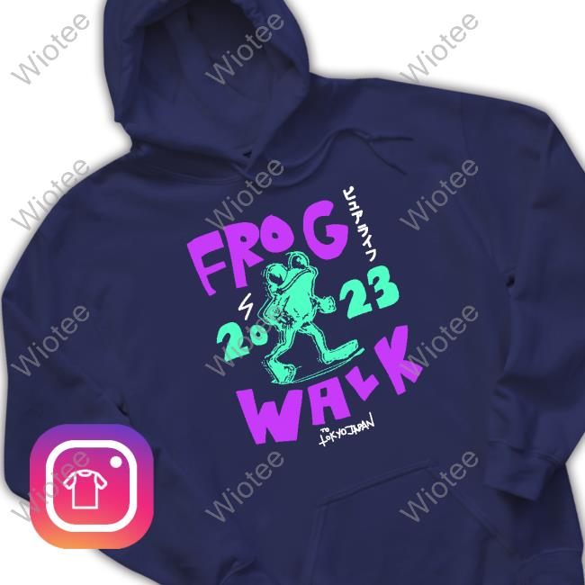 Official Lightning Store Frog Walk ’23 Custom T Shirts Lightning Store Frog Walk ’23 Hoodie