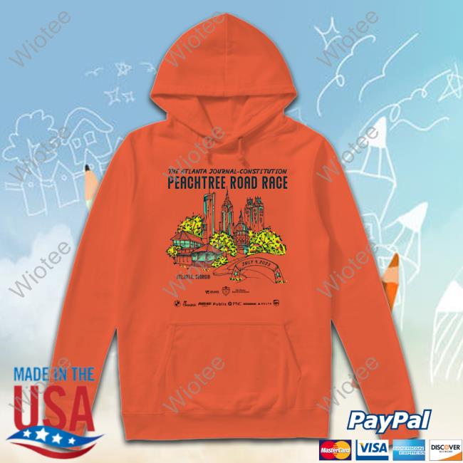 2023 Peachtree Road Race Long Sleeve T-Shirt 2023 AJC Peachtree Road Race Tee Shirt