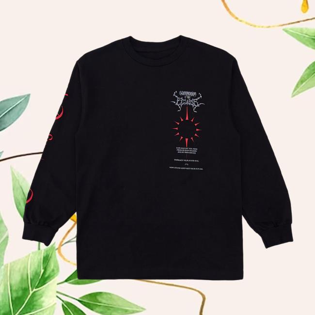Official Svdden Death Merch Eclipse Long Sleeve Tshirt Svddendeath