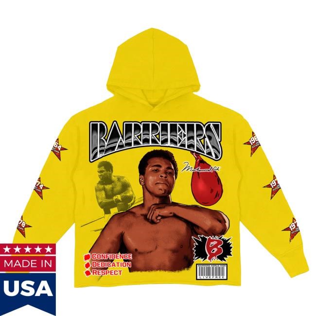 Official Barriers Worldwide Clothing Barriers Ali Hoodie