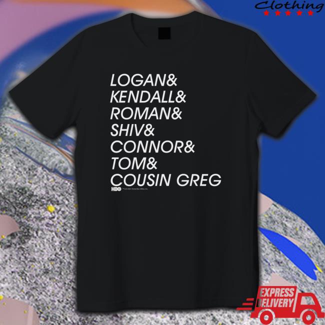 Hbo Shop Succession Names Adult T Shirt