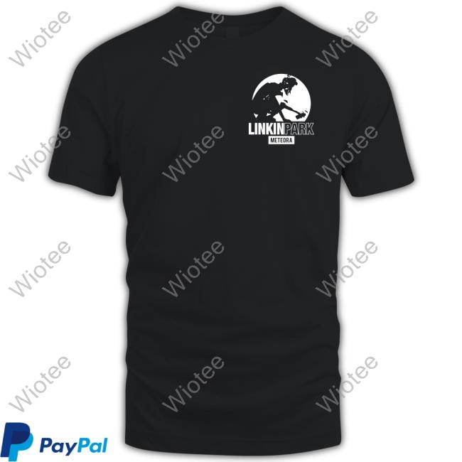 Linkin Park Meteora Stencil Black Thermal Long Sleeve New Shirt