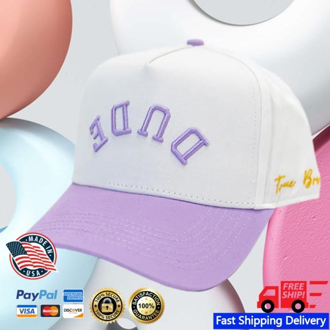 Ultimate Fan Style The Dude Hat Dude Perfect Edition High Performance Dude Perfect The Dude Hat Purple White