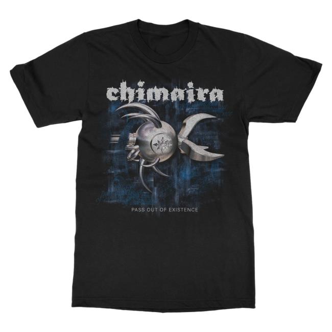 Official Indie Merch Store Chimaira Pass Out Of Existence Tee Black IndieMerchStore