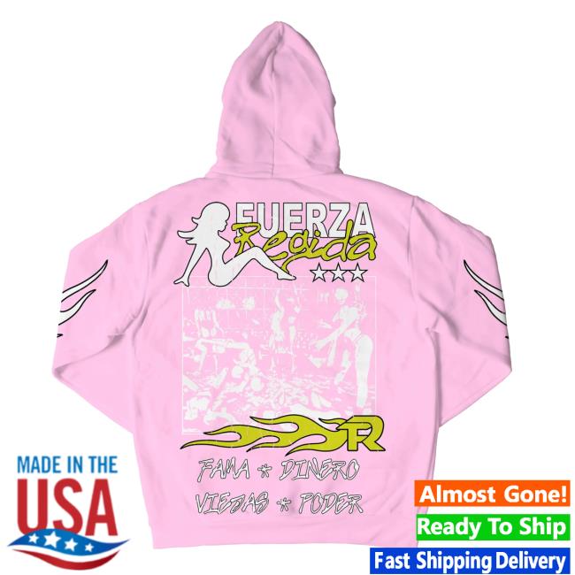 Official Fuerza Regida FDVP - Pink T-Shirt FDVP - Pink T-Shirt